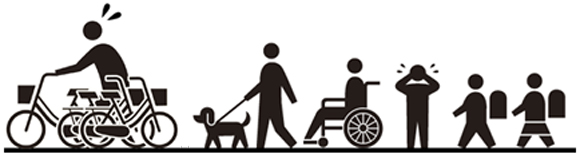 ピクトグラムのイラスト