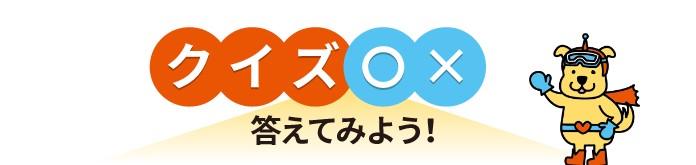 クイズ◯×答えてみよう