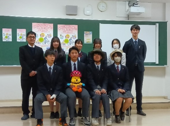 生徒会の皆さんと先生方