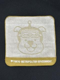 みまもりぃぬハンドタオル（金色）